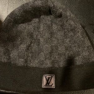 Louis Vuitton Beanie. Very Good condition. Small hole back of hat can be fixed